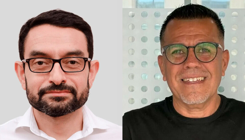 Dr. Leonardo Salazar, académico e investigador de la Universidad de Concepción y el Centro Incar., y Dr. Ruben Avendaño, académico e investigador de la Universidad Andrés Bello y el Centro Incar.