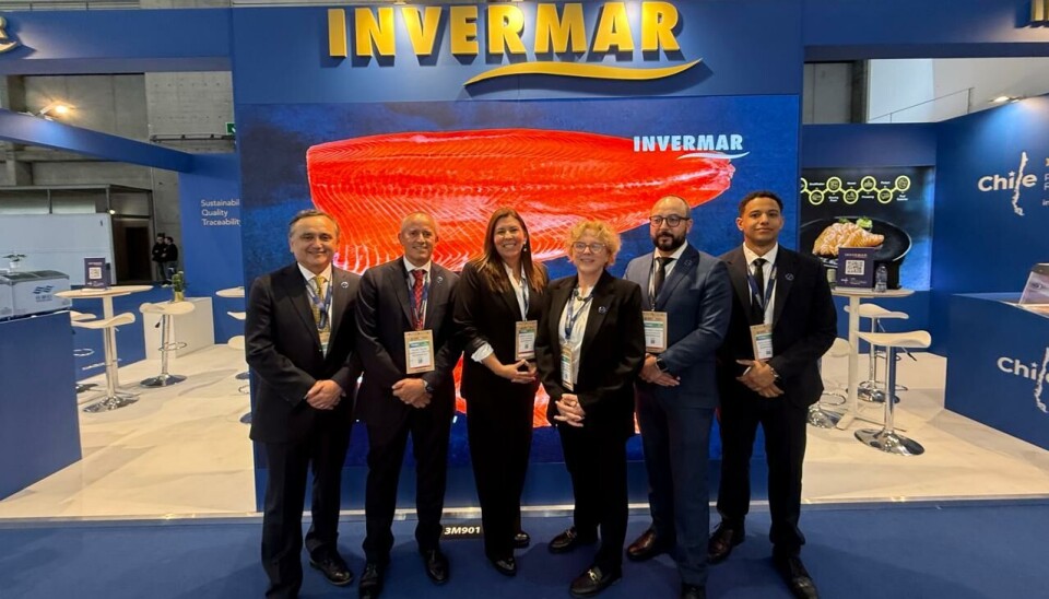 Equipo de Invermar en Seafood Expo Global.
