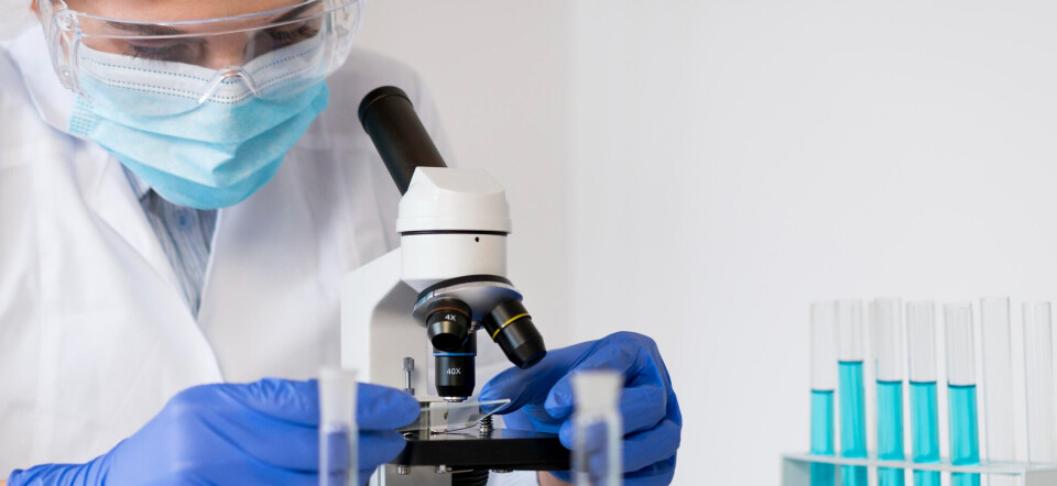 Microscopio.