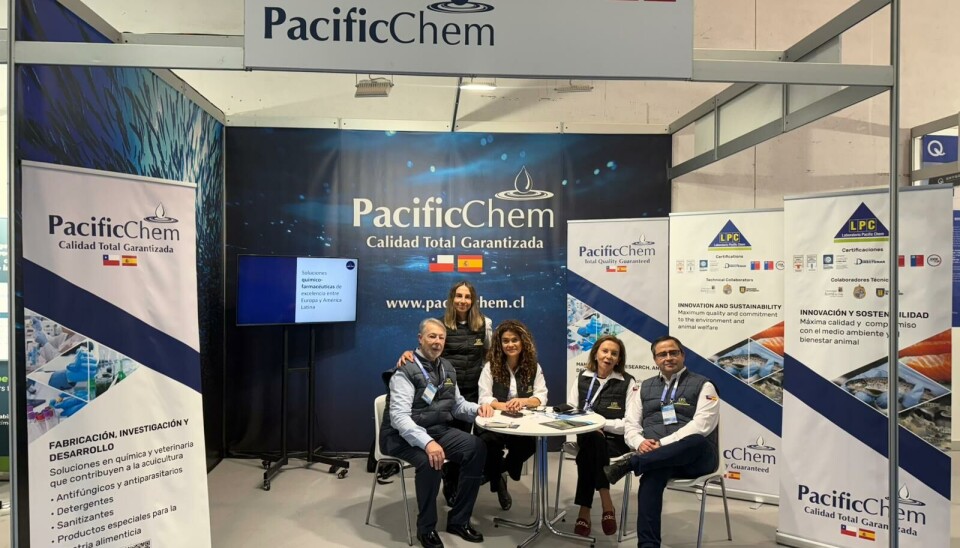 Equipo Pacific Chem en Feria Aquafuture Spain
