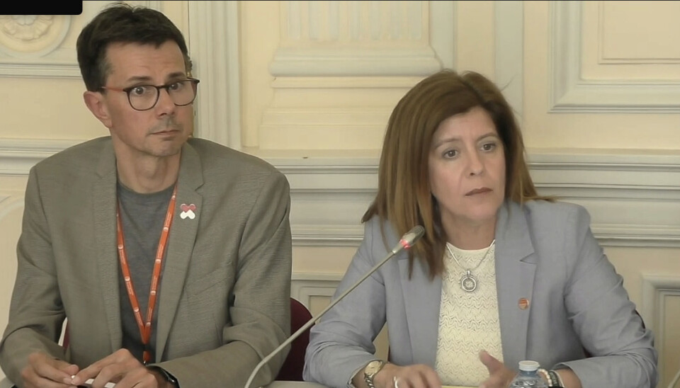 Javier Yugueros-Marcos y Susana Guedes.