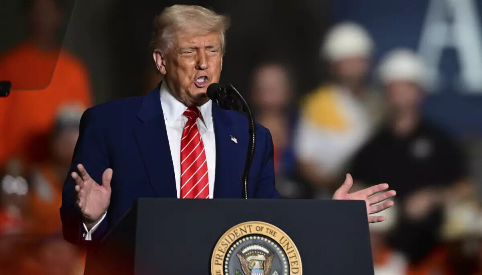 El Presidente estadounidense Donald Trump.