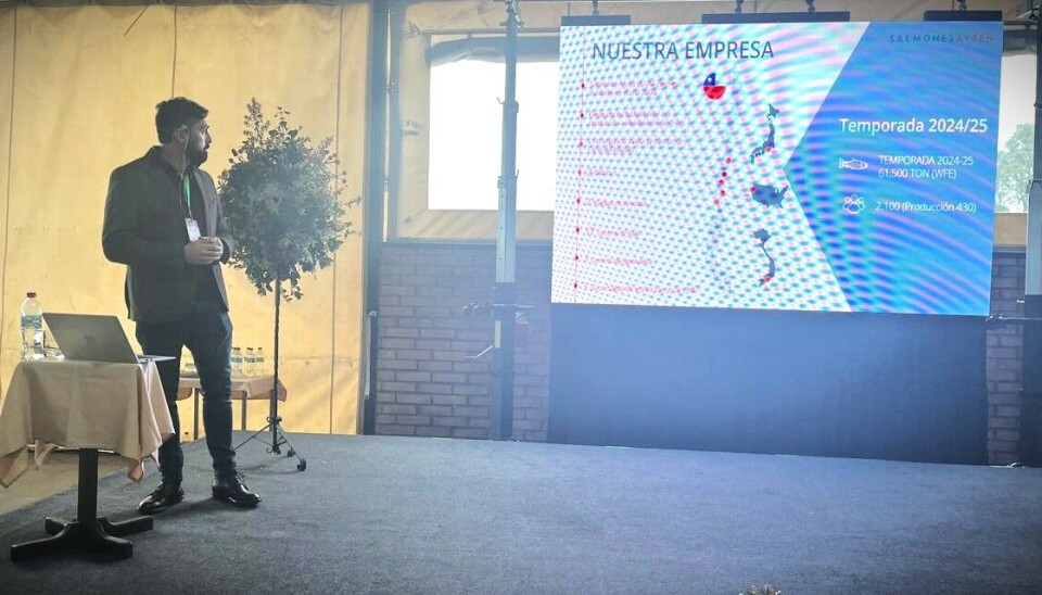 David Garrido en evento Agro-Salmón