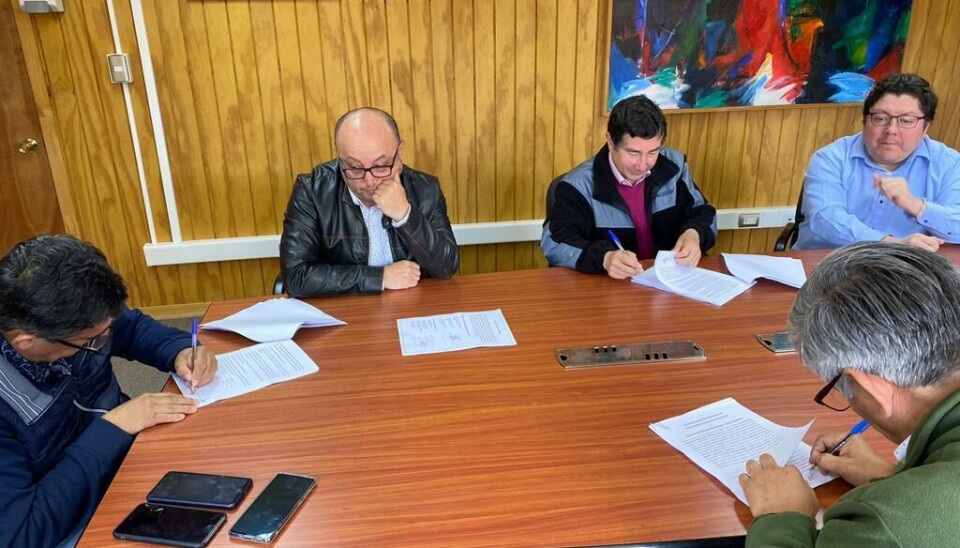 Sindicato de trabajadores de Patagonia Wellboat en anterior negociación colectiva.