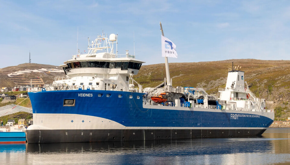 Cermaq bautiza un nuevo wellboat de propulsión híbrida