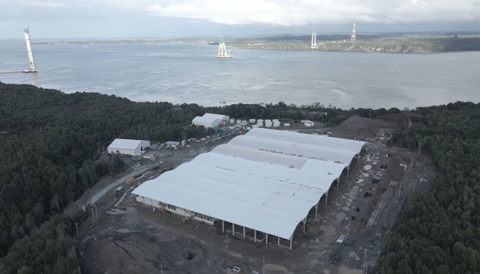 Avances de las obras de la piscicultura PCC2.