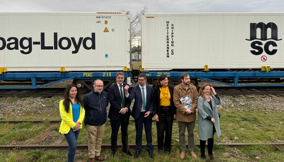 EFE impulsa piloto ferroviario bimodal que transportará salmón de Puerto Montt al Biobío