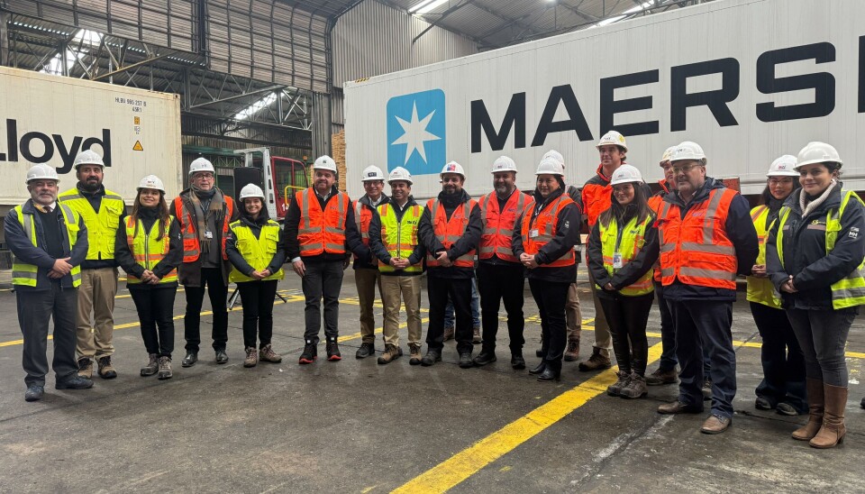 San Vicente Terminal Internacional recibe en tren primera carga de salmón para exportación
