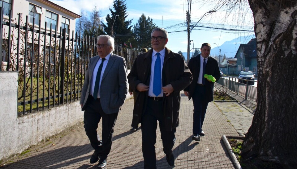 Visita del ministro de Hacienda, Mario Marcel, a la Región de Aysén.