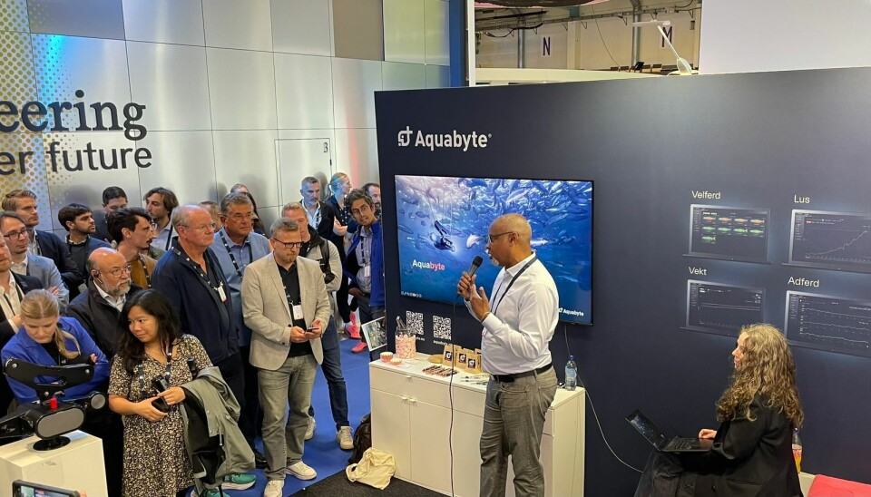 Lanzamiento de Aquabyte en la feria Aqua Nor 2025.