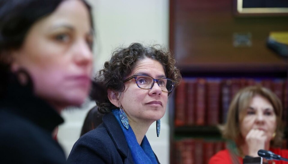 Ministra del Medio Ambiente Maisa Rojas.