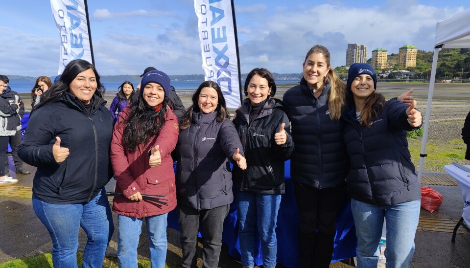 Team Salmones Camanchaca.