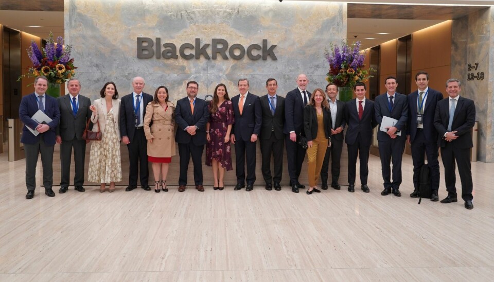 Ricardo García, vicepresidente de Salmones Camanchaca (al centro), en la misión comercial de AmCham en USA.