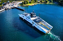 Primer ferry propulsado por hidrógeno recibe premio al Barco del Año 2021